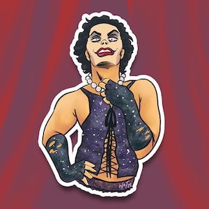 Rocky Horror Picture Show Frank-N-Furter Vinyl Sticker