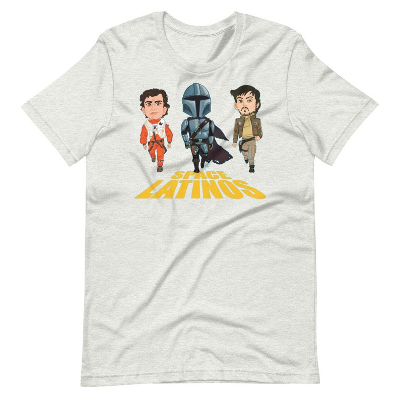 Space Latinos T-Shirt Unisex Ash