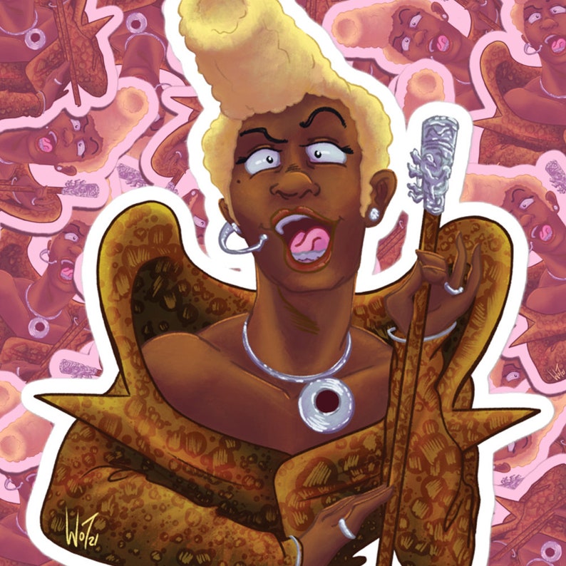 Ruby Rhod Screen Icon Vinyl Sticker image 5