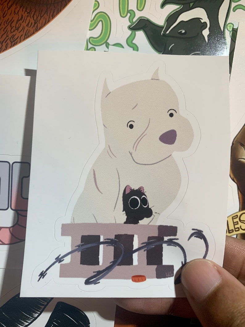 Kitbull Vinyl Sticker image 2