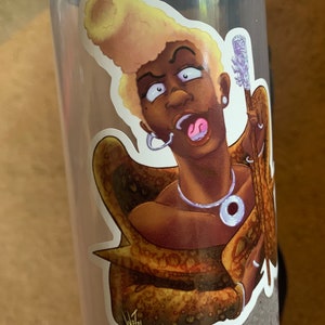 Ruby Rhod Screen Icon Vinyl Sticker image 4