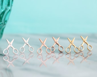 Foil Stud Earring
