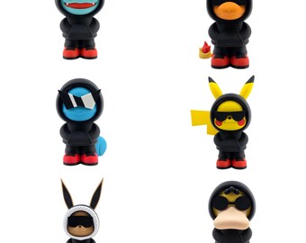 Chill Squad: 6-Inch Hoodie Desk Figurines
