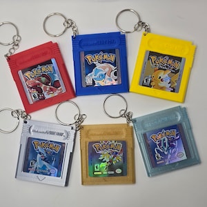 Game Cartridge Keychain