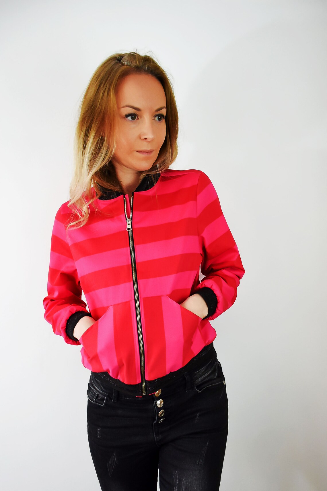 high waisted printed leggings