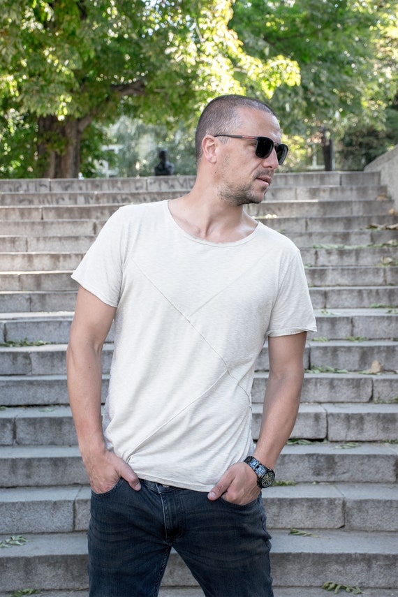 Raw edge t sale shirt
