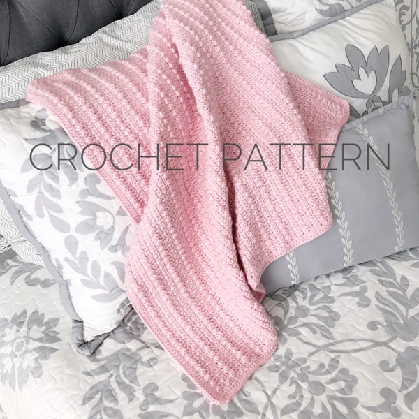 Crochet Little Piece of Heaven Baby Afghan Pattern//Crochet Baby Blanket Pattern//Crochet Blanket Pattern//Crochet Afghan Pattern
