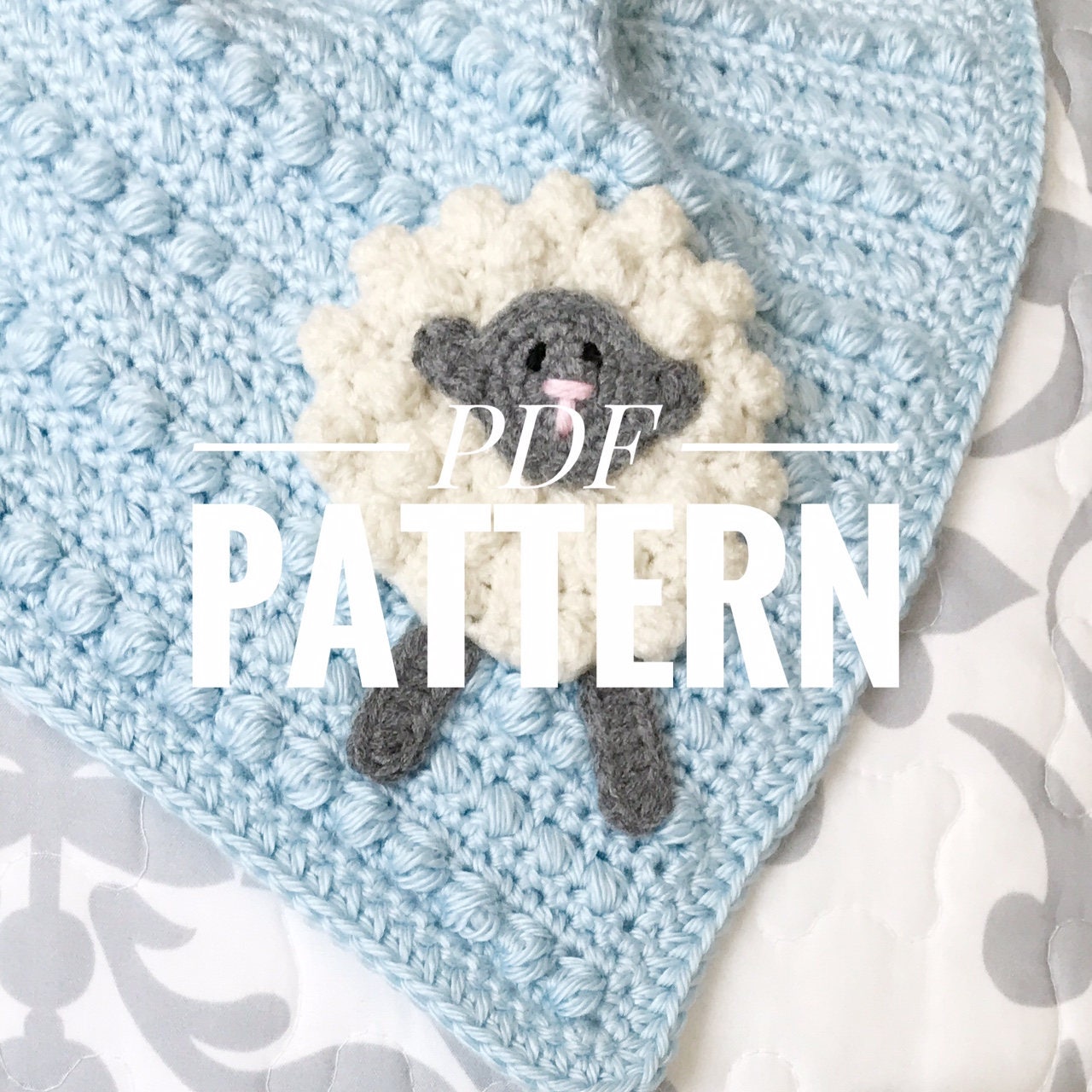 Crochet Security Blanket Pattern//crochet Baby Blanket Etsy Australia