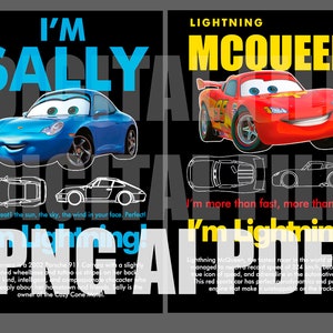 MCQUEEN SALLY CARS png ai pdf