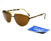 Rare Cébé Classic 561 PD Sunglasses, Golden Metal Front With Top Bar, Tortoise Arms, Made in France, Genuine 80s vintage, Perfect from NOS