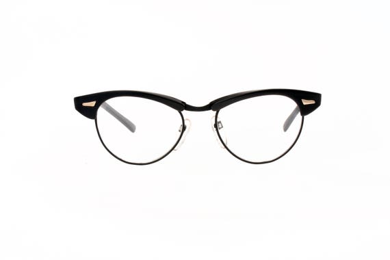 cat eye clubmaster glasses