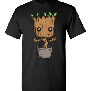 Cute Baby Groot T-Shirt image 2