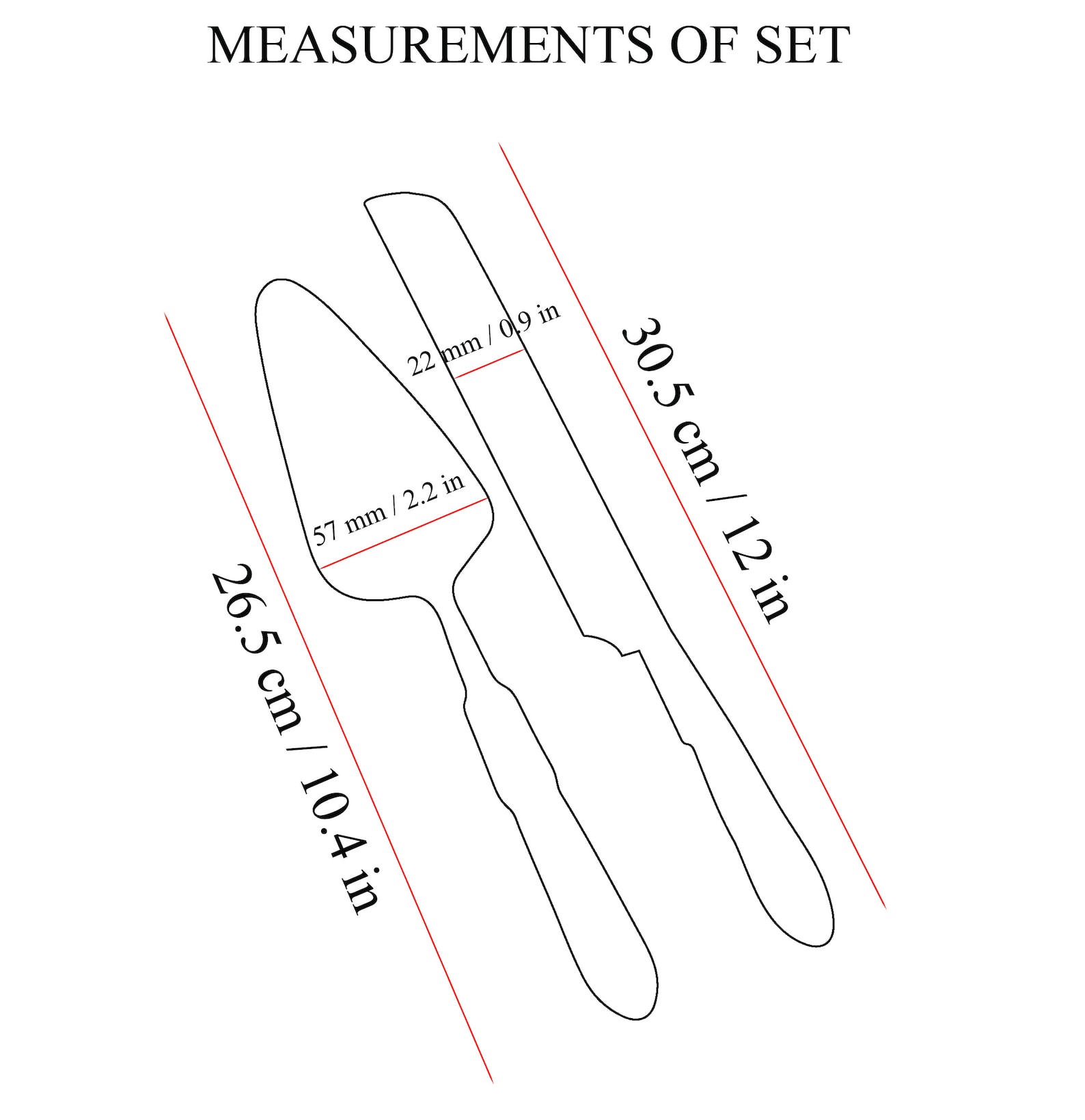 Wedding Cake Knife and Server Set White and Gold Handle Etsy