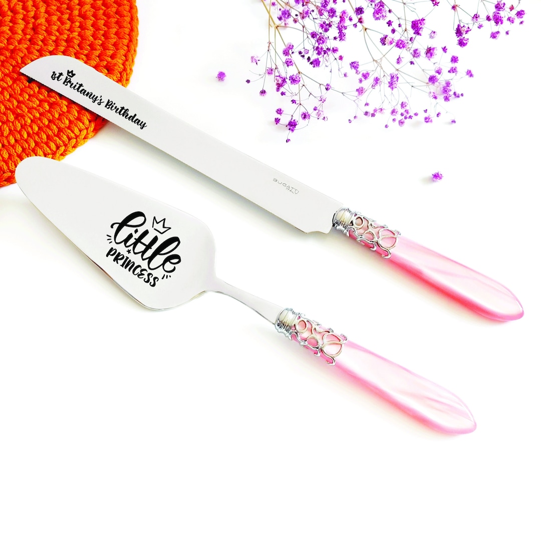 Baby Birthday Cake Knife Decoration Personalised Knife and Etsy