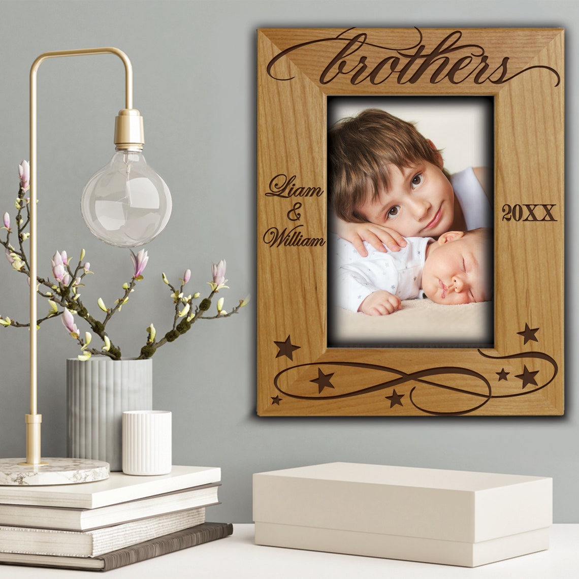 PERSONALIZEBrothers Picture Framegift for BrotherChristmas Etsy