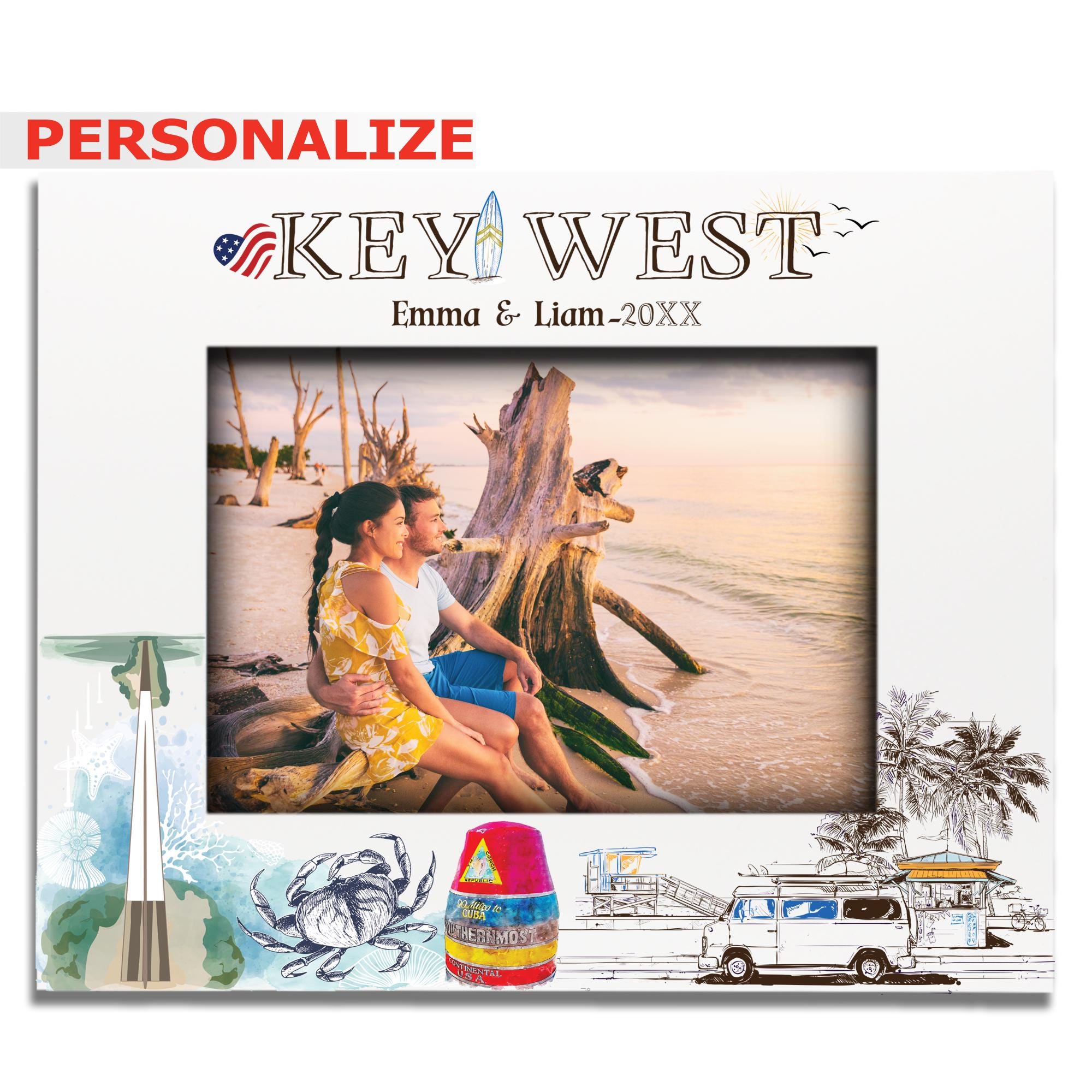 Key West Frame - Etsy