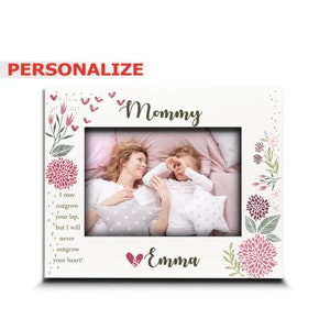 PERSONALIZE_ Mommy and Me- Mother&#39;s Day gift-Mother and Child Picture Frame-Mom gifts- Mommy&#39;s Little One-Mother and Baby Picture Frame