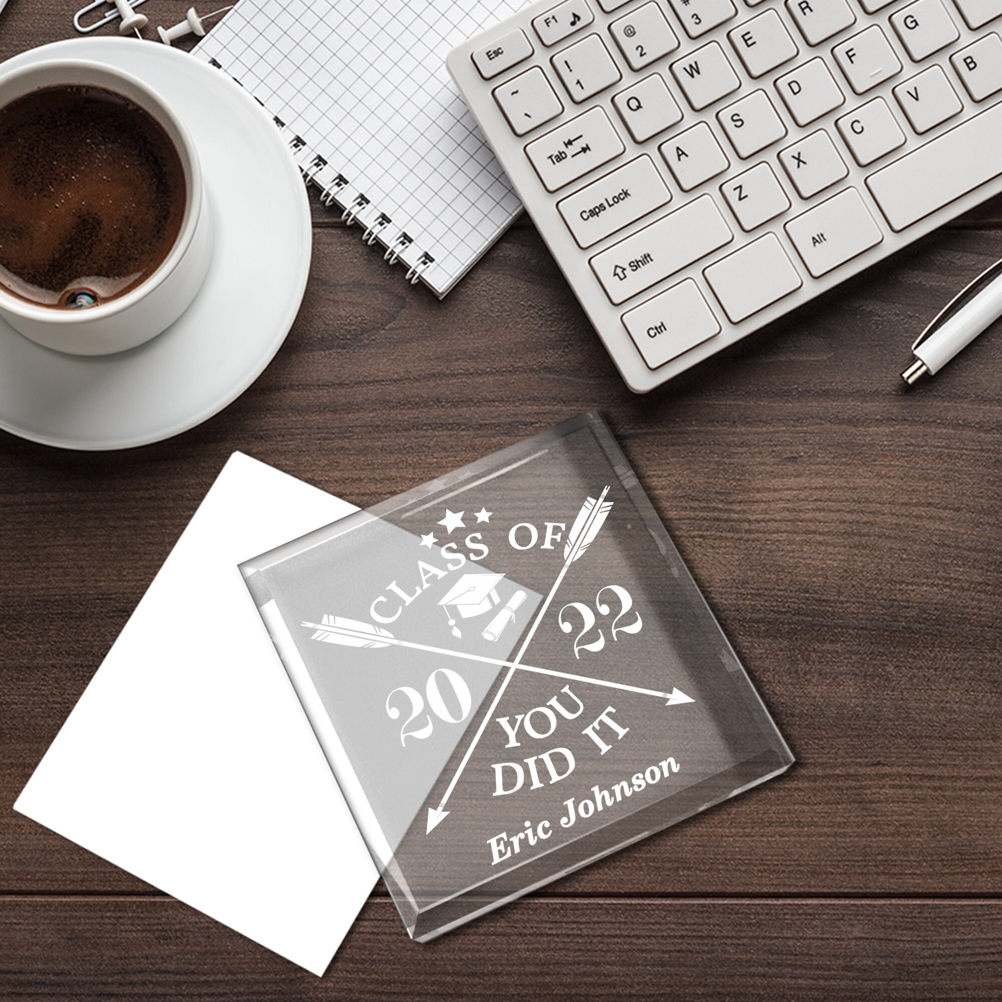 Personalized Graduation Paperweight – Class of 2022 Gift - Etsy