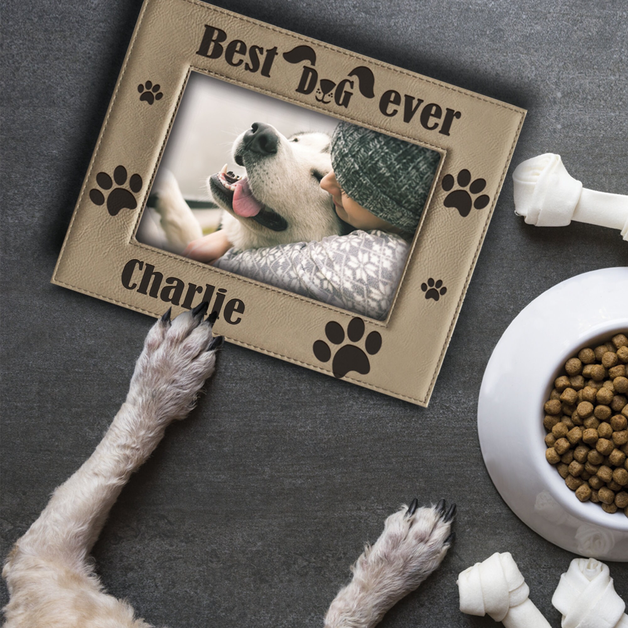 personalize-best-dog-ever-picture-frame-dog-picture-frame-etsy