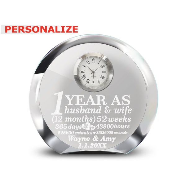 Anniversary Clock Etsy