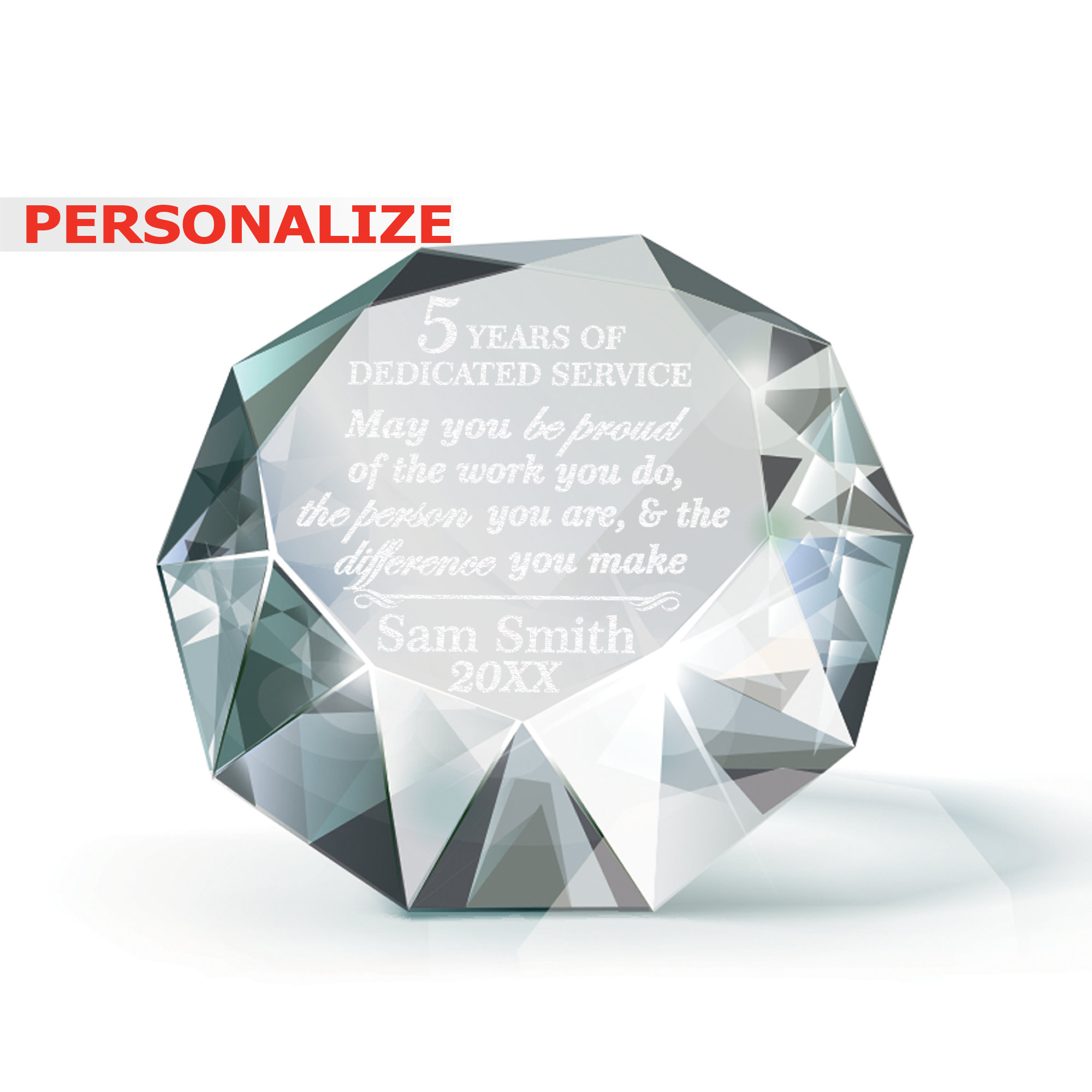 Personalized Work Personalized-work Anniversary Gift-happy Workiversary- Employee ...