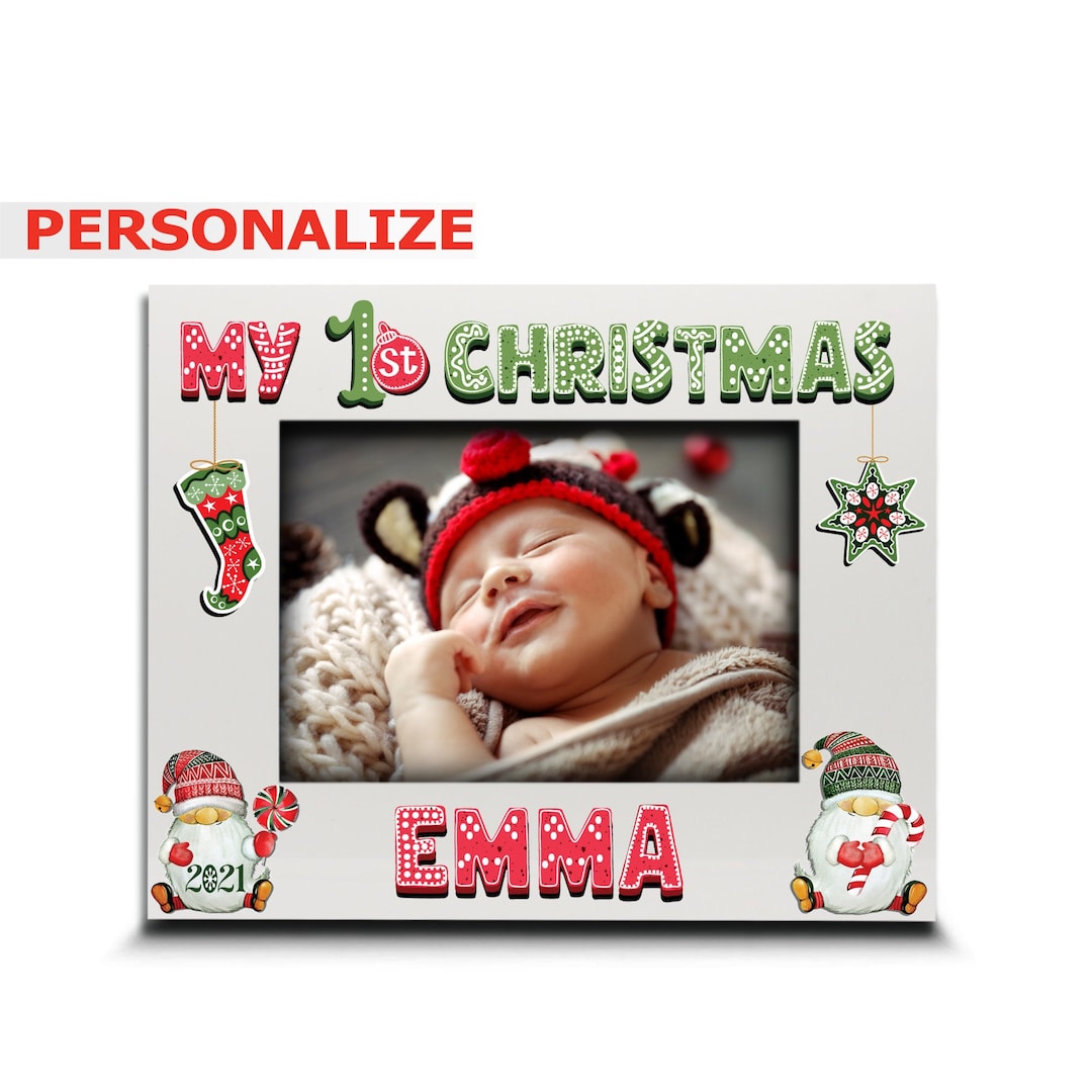 My First Christmas Picture Frame 