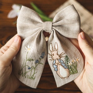 easter hair bow