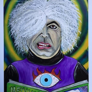 KING BUZZO of The Melvins Art Print