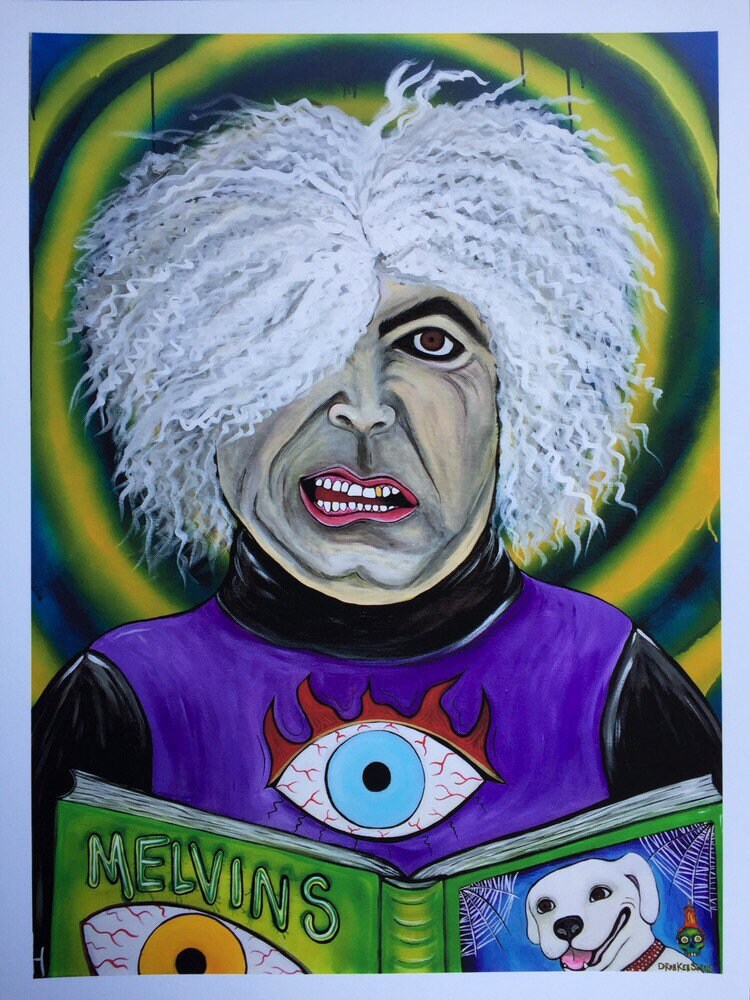 KING BUZZO of the Melvins Art Print Etsy Ireland