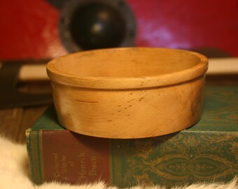 Birch hand turned bowl