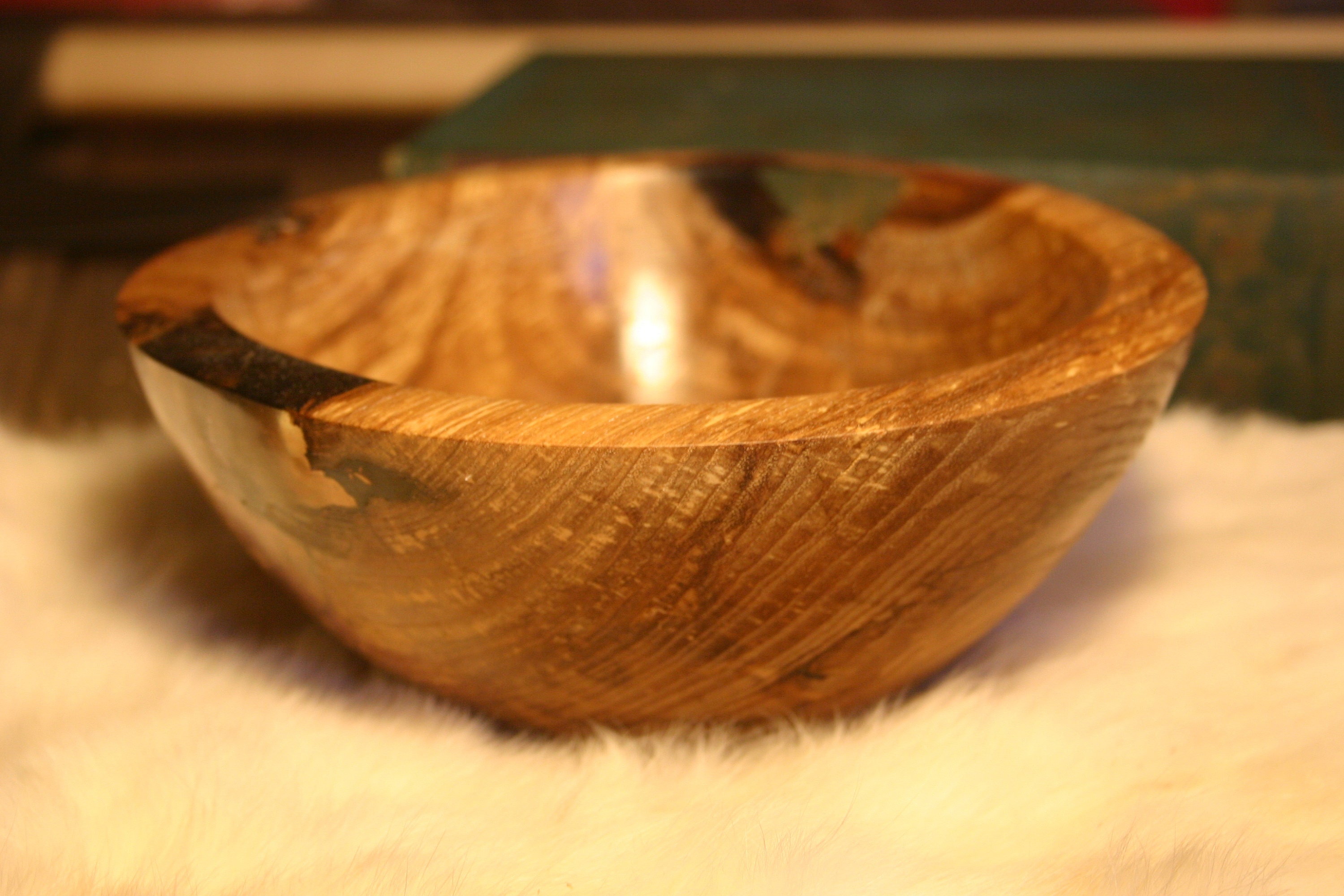 Wood and Resin Bowl Etsy