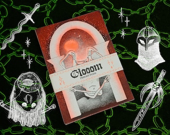 Glooom Risograph A6 Prints