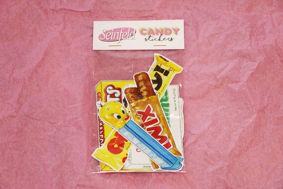 Seinfeld Candy Sticker Pack Etsy