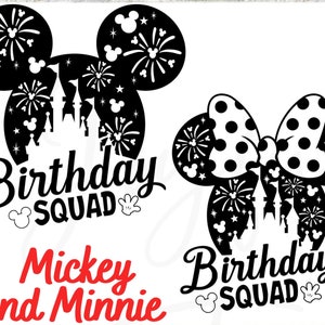 Disneyland Birthday Svg | Mickey Mouse Birthday T-shirt  SVG | World Svg | Mickey outline Svg | Shirt Svg |  cricut cut file |