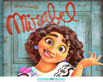 Encanto Mirabel Digital Art png sublimation/Encanto png/ Encanto Sublimate/ Encanto Print / DIGITAL Download/ PNG for SUBLIMATION Clip Art