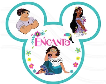 Encanto Maribel, Luisa, Isabella Madrigal SVG PNG, Encanto svg,Clipart Images Instant Digital Download Sublimation Cut File SVG Cricut
