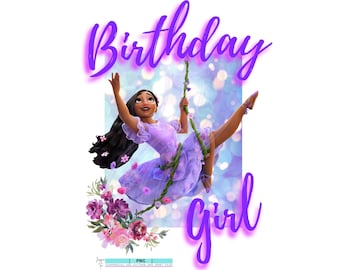 Encanto Isabella Madrigal PNG Maribel, Luisa, Encanto, Clipart Imágenes Descarga Digital Instantánea Sublimación, Encanto Fiesta de Cumpleaños PNG SOLAMENTE