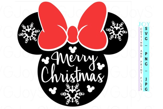 Minnie Christmas Svg Mickey Christmas Svg Christmas Svg | Etsy