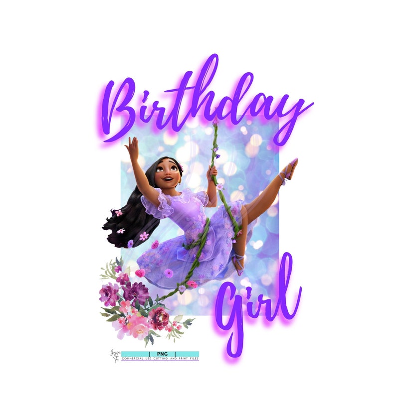 Encanto Isabella Madrigal PNG Maribel, Luisa, Encanto, Clipart Images Instant Digital Download Sublimation, Encanto Birthday Party PNG ONLY 