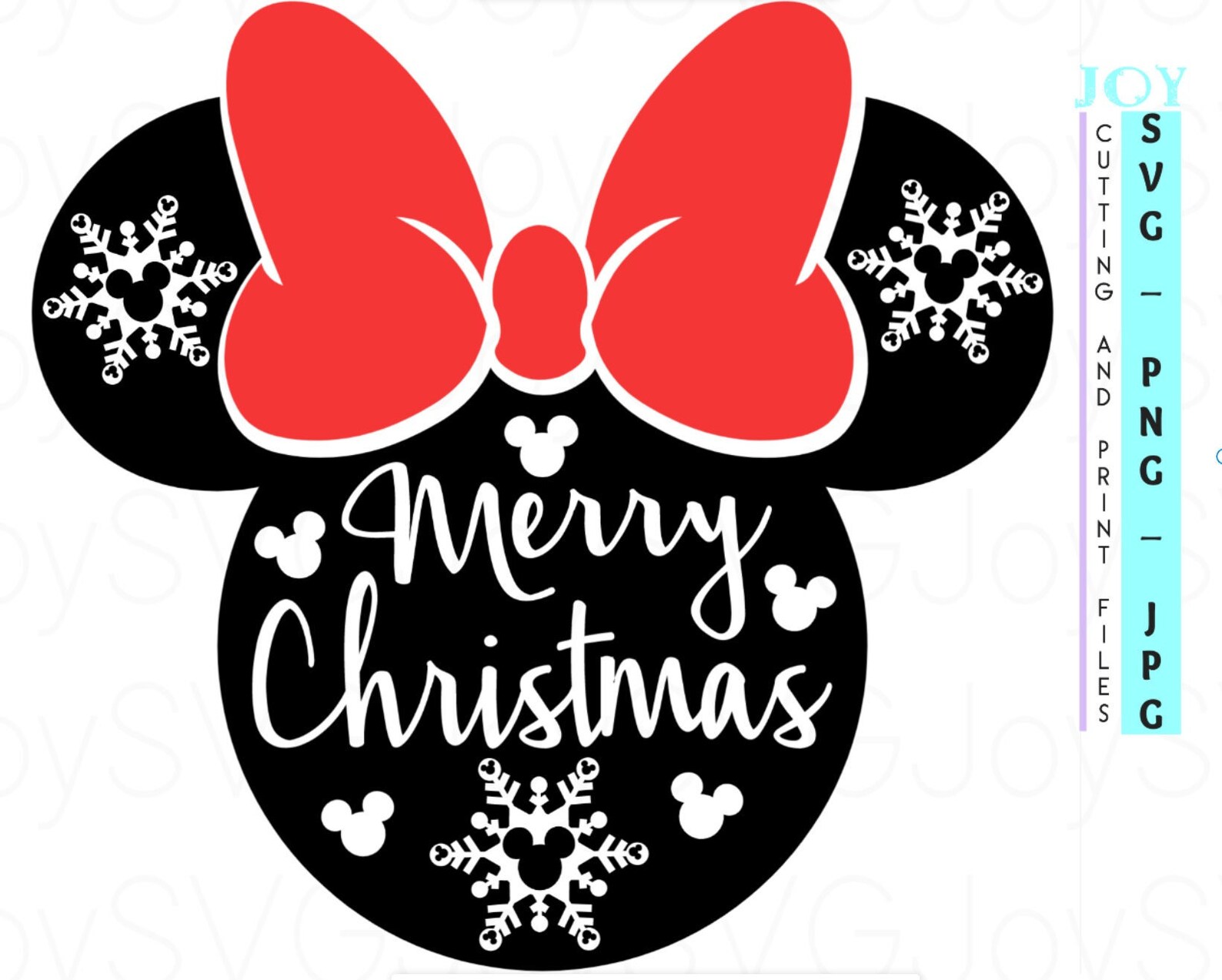 Minnie Christmas Svg Mickey Christmas Svg Christmas Svg | Etsy