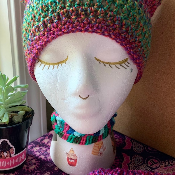 Mermaid Pink Pussyhat // beanies // Pink Pussyhat Project // Protest Hat // Women’s March 2021