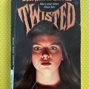 Twisted // R. L. Stine // Young Adult Horror // 1987 // Nostalgia - Etsy
