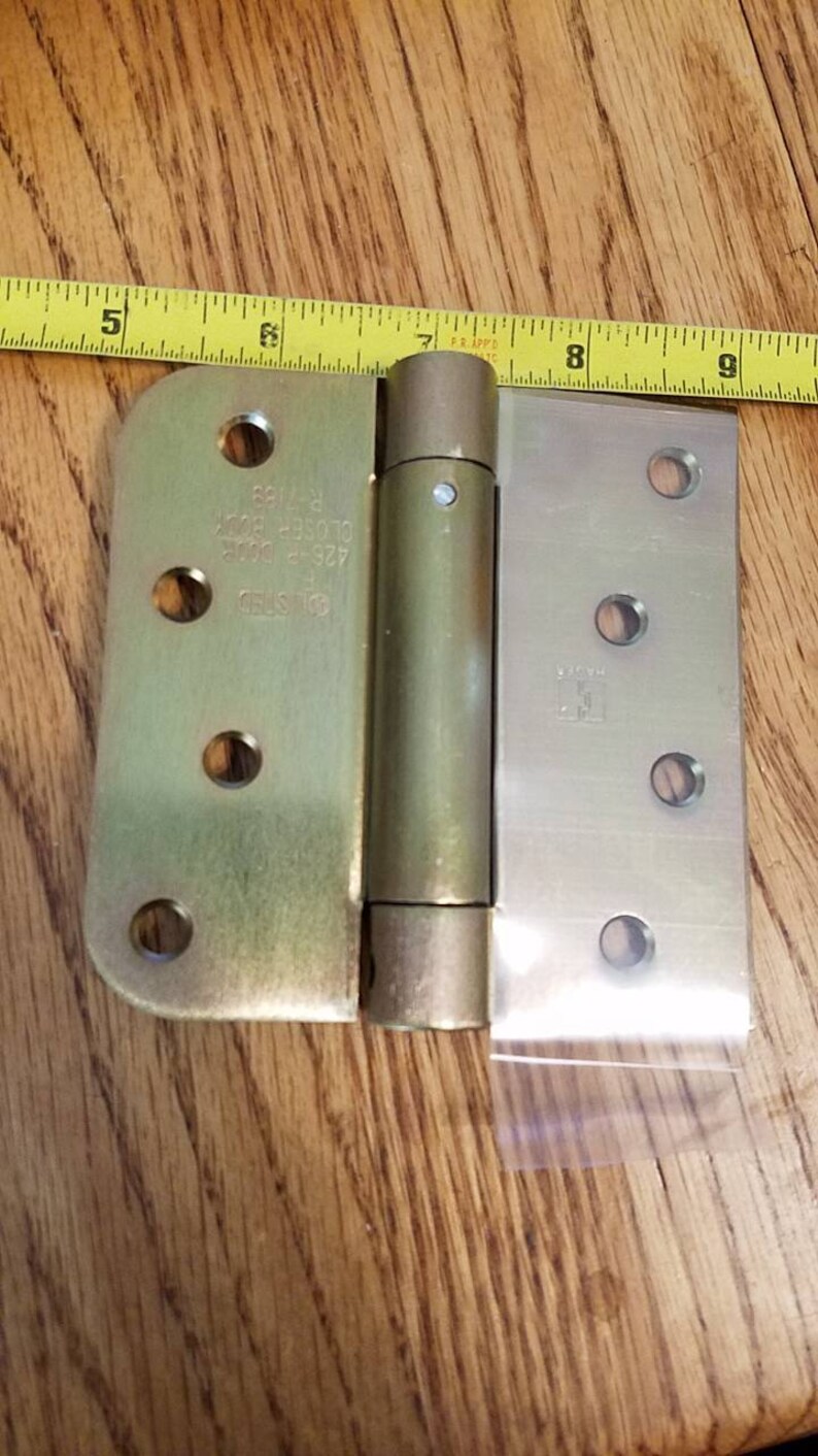 Hager Heavy duty spring loaded door hinges 2-pack
