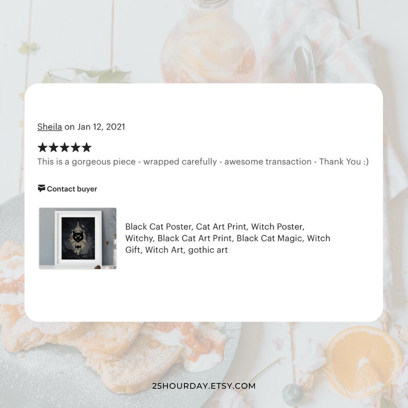 May include: Black cat art print with a gold crown and moon design. The print is framed and has the text "Black Cat Poster, Cat Art Print, Witch Poster, Witchy, Black Cat Art Print, Black Cat Magic, Witch Gift, Witch Art, gothic art" below the image.