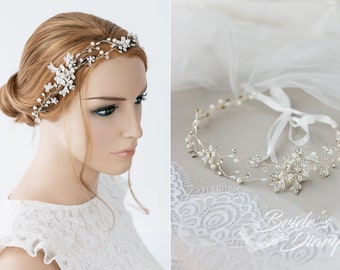 Bridal hair vine, wedding hairpiece, wedding headpiece, bridal jewelry