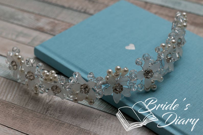Bridal Wreath wedding hair accessories confirmation hair accessories bohemian headband