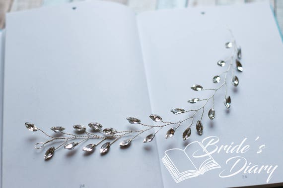 Bridal Wreath Short Headband Wedding Hair Accessories Etsy