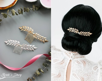 Wedding hair jewelry, bridal hair comb, hair accessories vintage style, wedding accessories