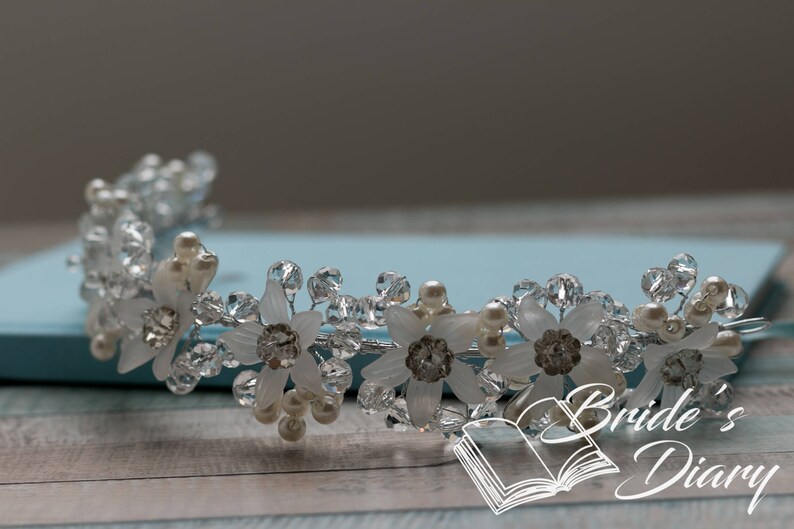 Bridal Wreath wedding hair accessories confirmation hair accessories bohemian headband