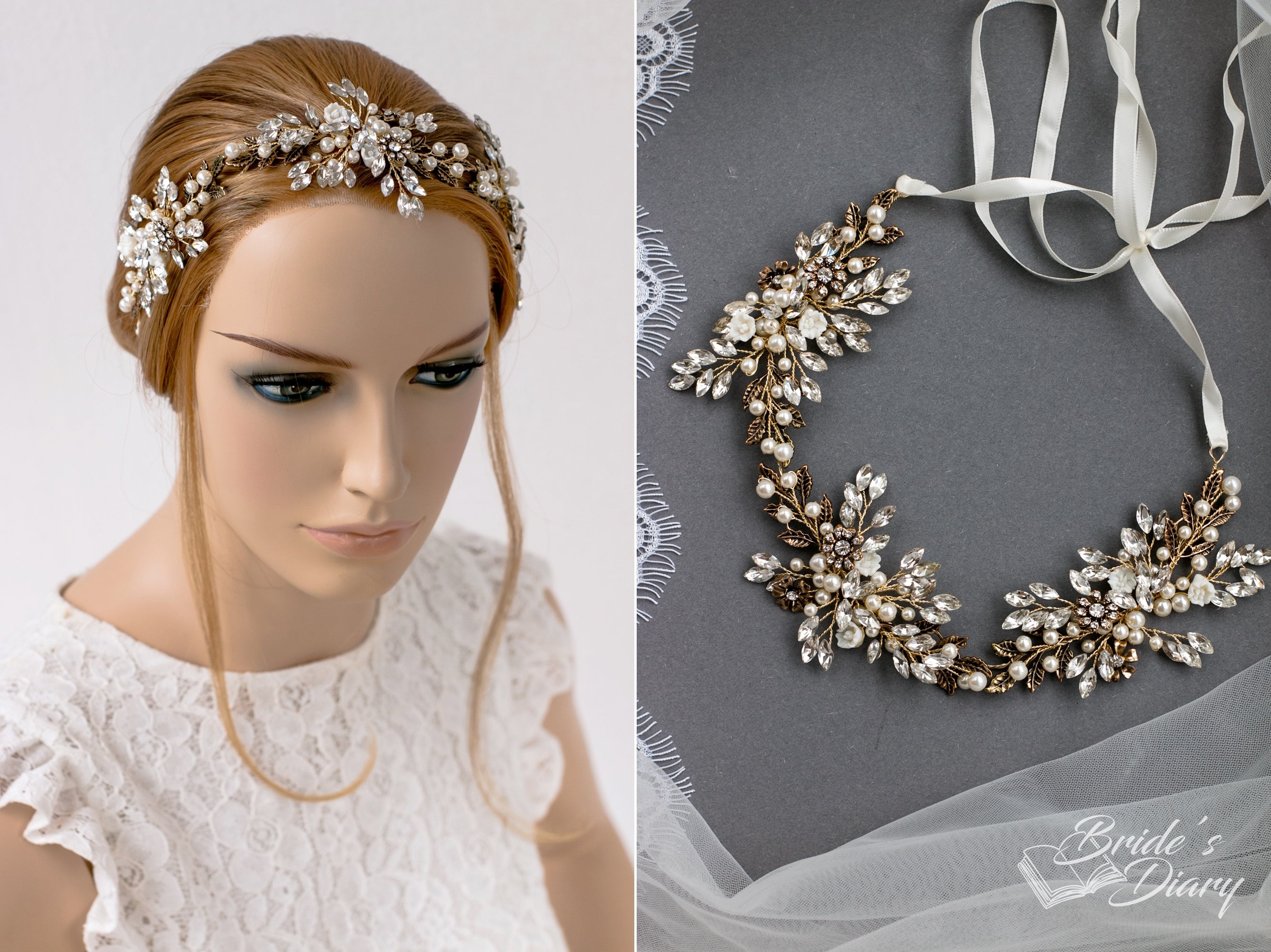 Haarschmuck Hochzeit Vintage